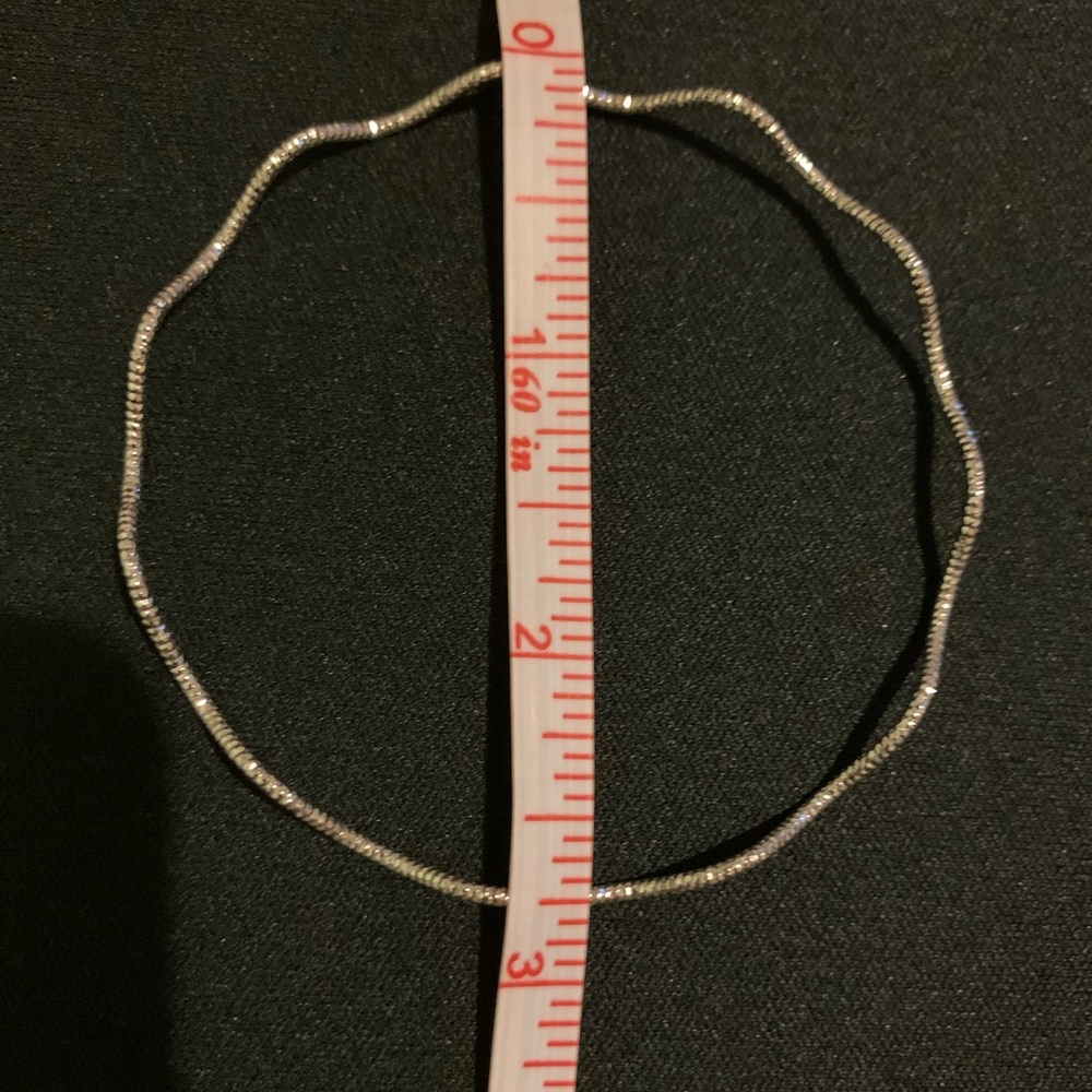 Bangle set. Rose Gold and Silver. 7 bangles - Picture 3 of 3